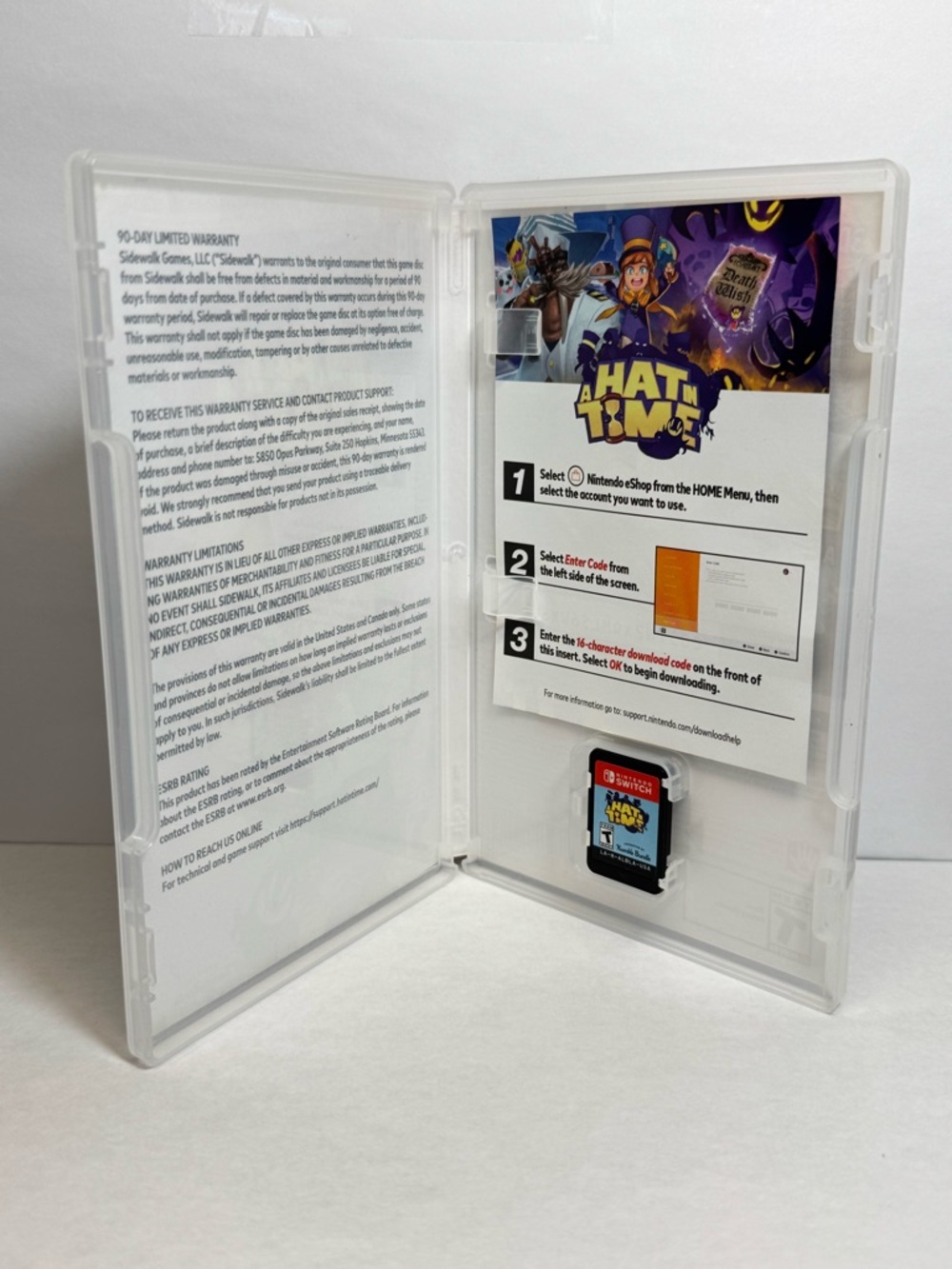 A Hat In Time (Nintendo Switch 2019) Complete CIB - Picture 3 of 3
